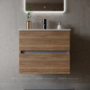 Тумба с раковиной Sancos Urban, 79 см., ламинат коричневый, UR80EG