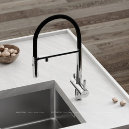 Смеситель для кухонной мойки Sancos Imola SC4010CH глянцевый хром