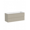 Тумба с раковиной Sancos Snob R 120 см SNR120CE beige soft