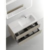 Тумба с раковиной Sancos Snob T 100 см SNT100RCE правая, beige soft