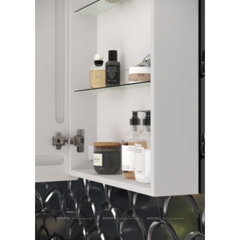 Зеркальный шкаф Sancos Cube CU600 белый