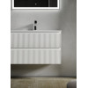 Тумба с раковиной Sancos Snob R 100 см SNR100RW правая, bianco