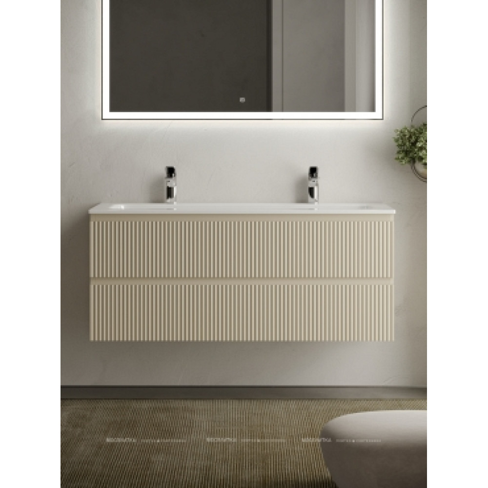 Тумба с раковиной Sancos Snob R 120 см SNR120CE beige soft