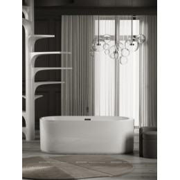 Акриловая ванна 170х80 см Sancos Fiori FB04 белая