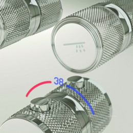 Душевой комплект SANCOS Space встраиваемый c термостатическим смесителем