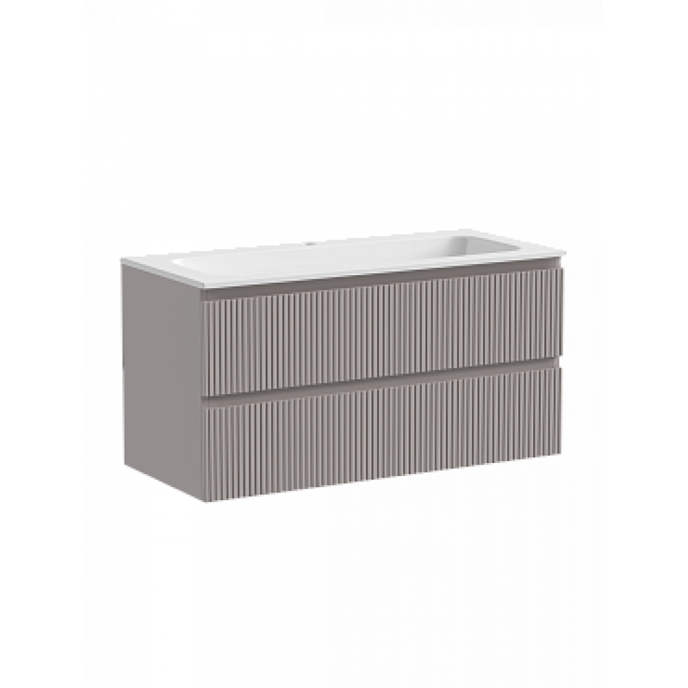 Тумба с раковиной Sancos Snob T 100 см SNT100SM doha soft
