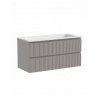 Тумба с раковиной Sancos Snob T 100 см SNT100SM doha soft