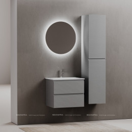 Тумба под раковину Sancos Folk 60 см FL60ES ergraut soft