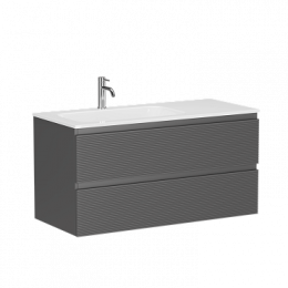 Тумба под раковину Sancos Folk 100 см FL100LGS grey soft