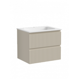 Тумба с раковиной Sancos Snob R 60 см SNR60CE beige soft