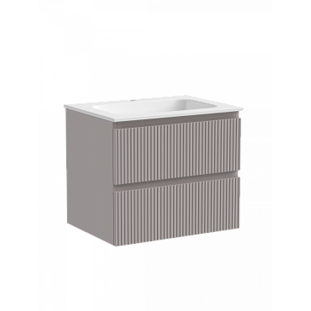 Тумба с раковиной Sancos Snob T 60 см SNT60SM doha soft