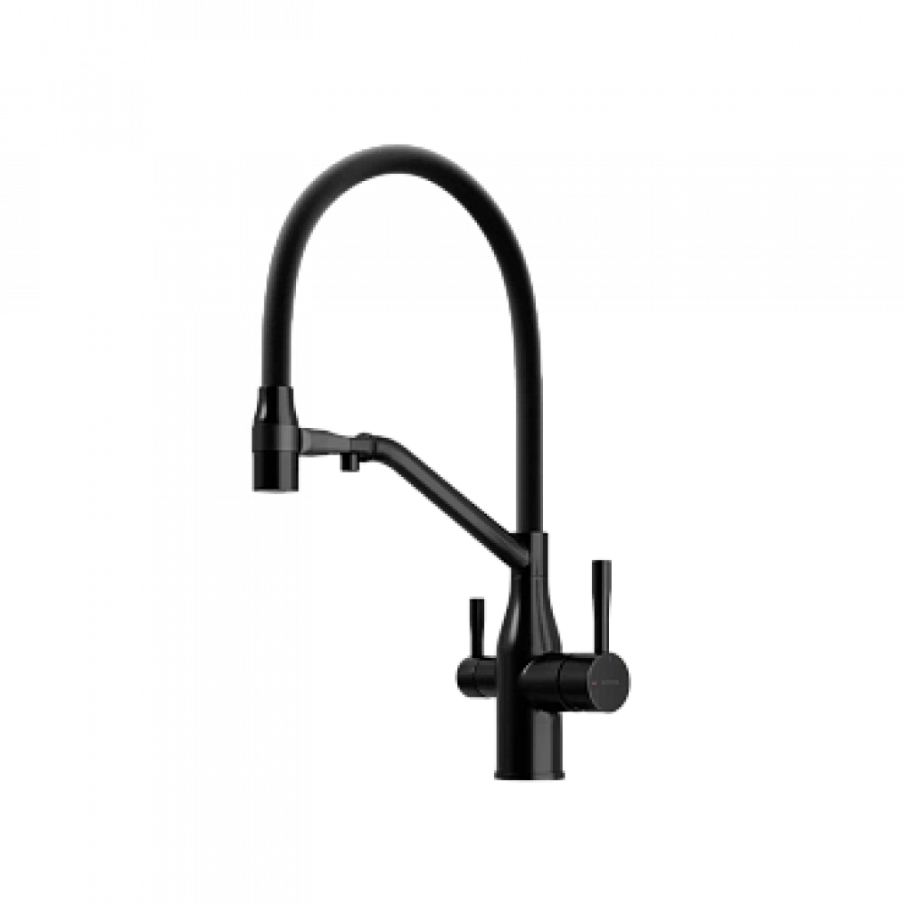 Смеситель для кухонной мойки Sancos Orta SC4008MB матовый черный