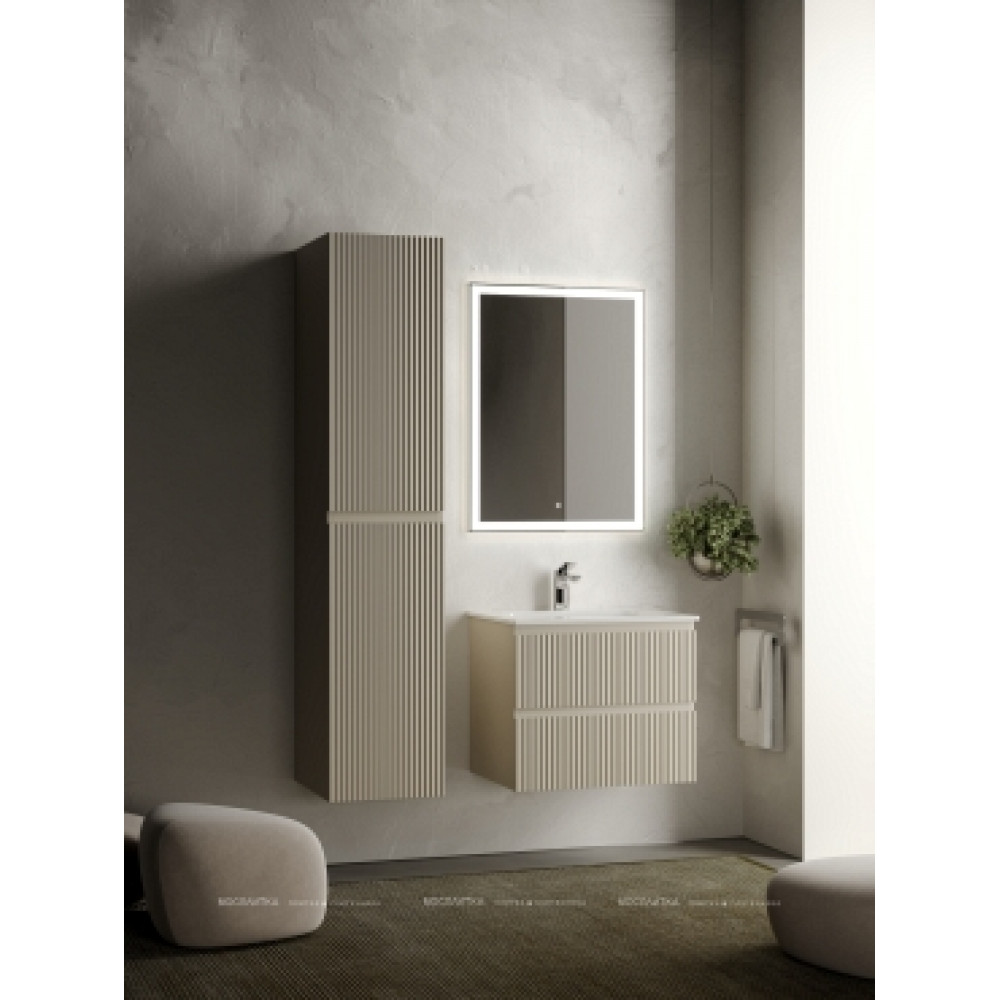 Тумба с раковиной Sancos Snob R 60 см SNR60CE beige soft