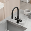 Смеситель для кухонной мойки Sancos Lucia SC4004MB матовый черный