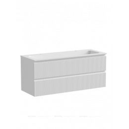 Тумба с раковиной Sancos Snob R 120 см SNR120W bianco