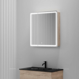 Зеркальный шкаф для ванной комнаты SANCOS Mirror 690x150х740 мм