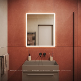 Зеркало для ванной комнаты  SANCOS Palace 700х800 с подсветкой