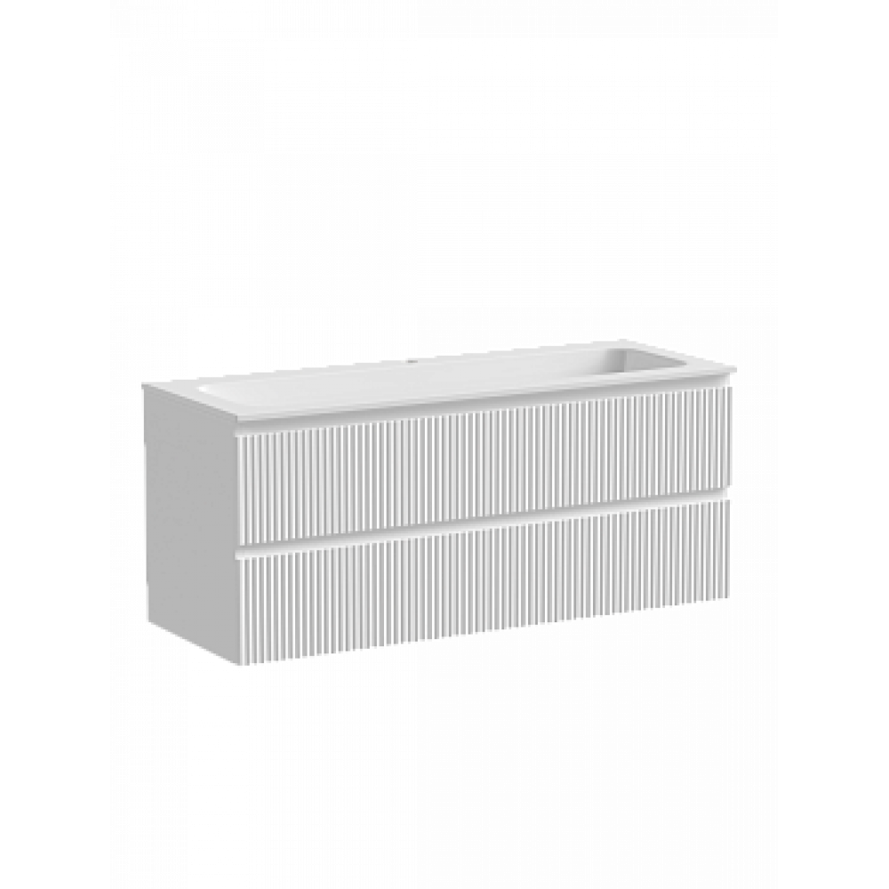 Тумба с раковиной Sancos Snob R 120 см SNR120W bianco