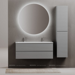 Тумба под раковину Sancos Folk 120 см FL120ES ergraut soft