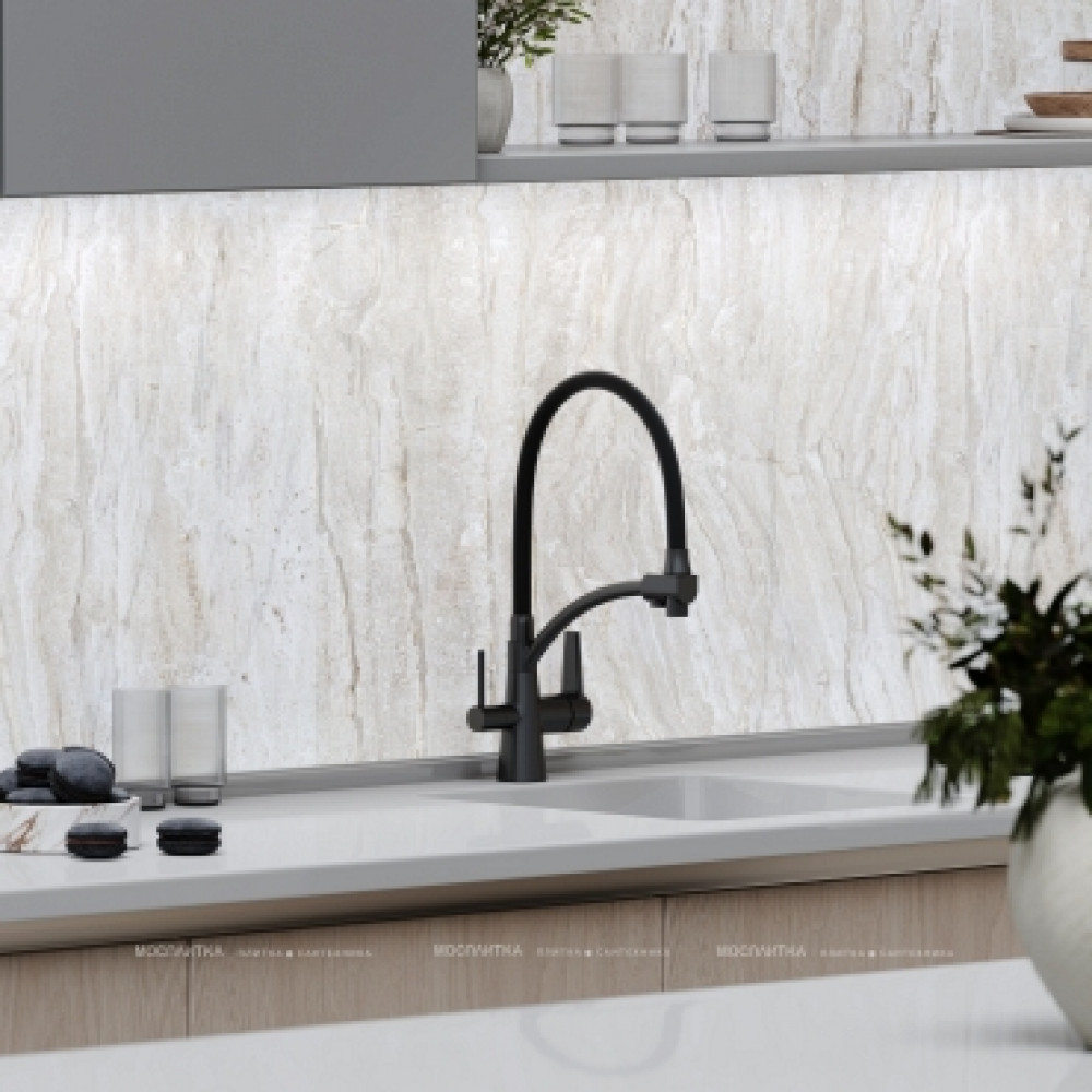 Смеситель для кухонной мойки Sancos Eri SC4001MB матовый черный