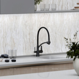 Смеситель для кухонной мойки Sancos Eri SC4001MB матовый черный