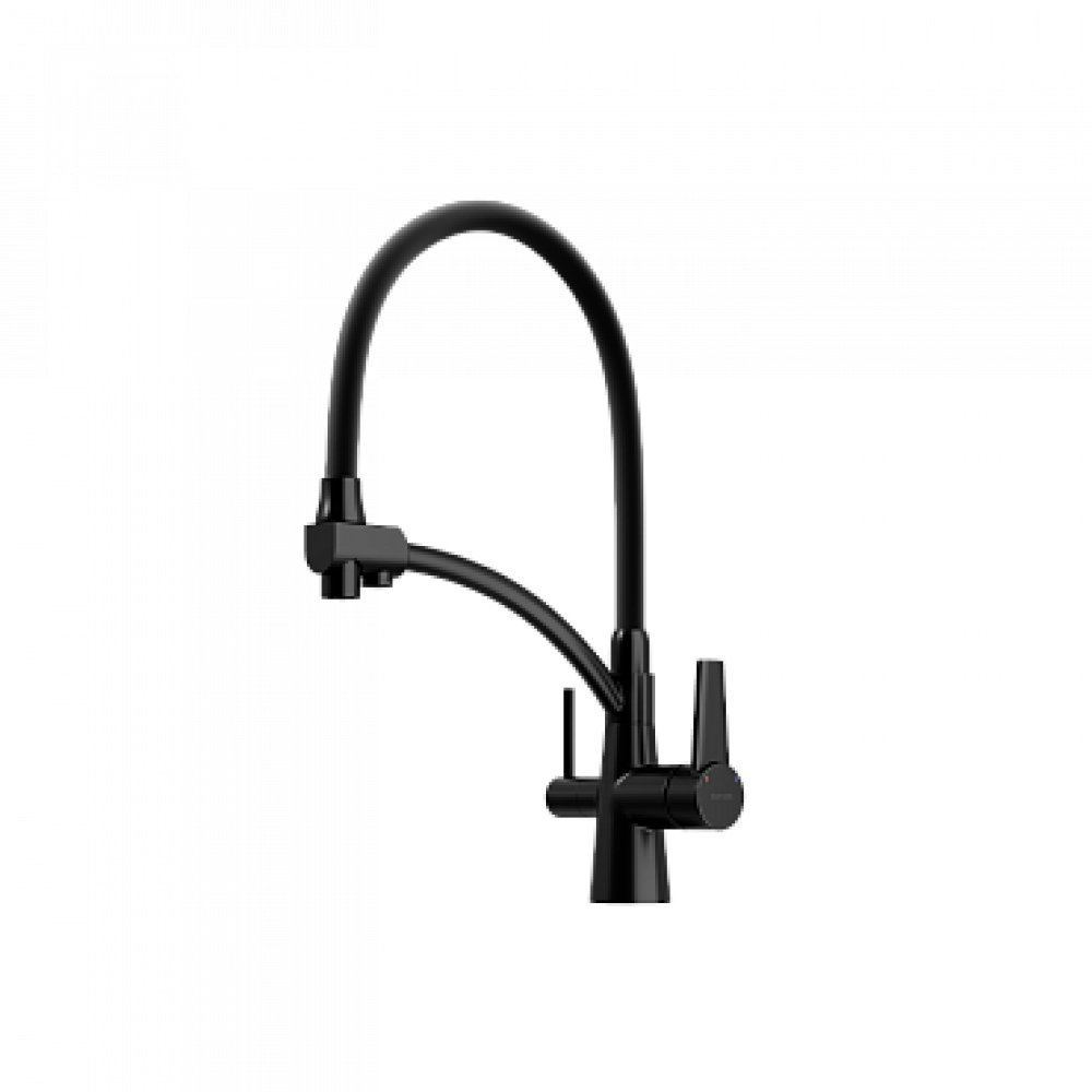 Смеситель для кухонной мойки Sancos Eri SC4001MB матовый черный