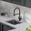 Смеситель для кухонной мойки Sancos Garda SC4009MB матовый черный