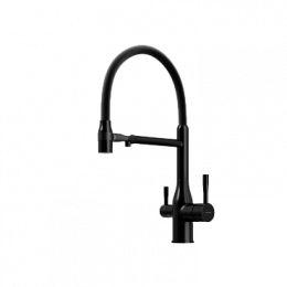 Смеситель для кухонной мойки Sancos Garda SC4009MB матовый черный