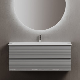 Тумба под раковину Sancos Folk 120 см FL120ES ergraut soft