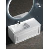 Тумба с раковиной Sancos Very 100 см VR100LW левая, bianco