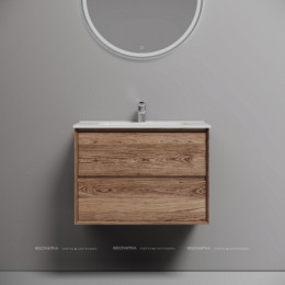 Тумба подвесная SANCOS Marmi 2.0 690х445х520 с двумя ящиками оснащенными доводчиками скрытого монтажа