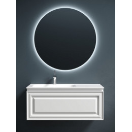 Тумба с раковиной Sancos Very 100 см VR100LW левая, bianco