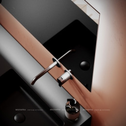 Зеркало Sancos Square 60 см SQ600 с подсветкой