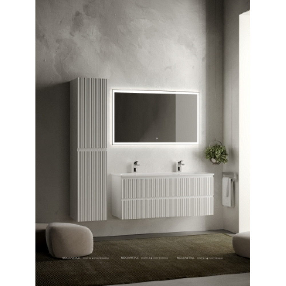 Тумба с раковиной Sancos Snob R 120 см SNR120W bianco