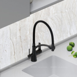 Смеситель для кухонной мойки Sancos Eri SC4001MB матовый черный