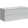 Тумба с раковиной Sancos Libra, 119 см., эмаль белый, LB120-1W