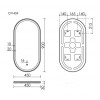 Зеркало для ванной комнаты SANCOS Oval