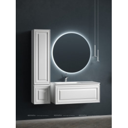 Тумба с раковиной Sancos Very 100 см VR100LW левая, bianco