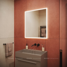 Зеркало для ванной комнаты  SANCOS Palace 700х800 с подсветкой