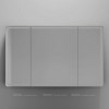 Зеркальный шкаф Sancos Mirror 120 см MI120EG с подсветкой, дуб галифакс натуральный