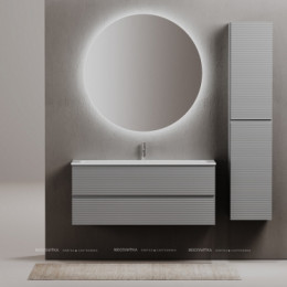 Тумба под раковину Sancos Folk 120 см FL120ES ergraut soft