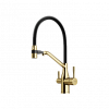 Смеситель для кухонной мойки Sancos Orta SC4008BG брашированное золото