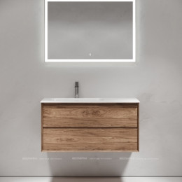 Тумба под раковину Sancos Marmi 2.0 100 см MR2.0100LECH дуб чарльстон