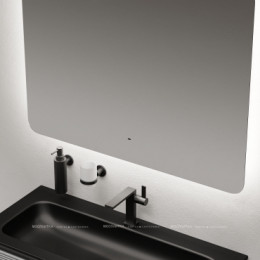 Зеркало для ванной комнаты SANCOS Ray 1000х800 c подсветкой