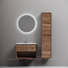 Тумба подвесная SANCOS Marmi 1.0 690х445х520 c одним ящиком оснащенным доводчиками скрытого монтажа и открытой нишей