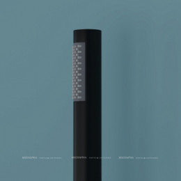 Душевой комплект Sancos Select SC3003MB 1 режим, матовый черный