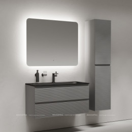 Зеркало для ванной комнаты SANCOS Ray 1000х800 c подсветкой