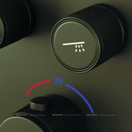 Душевой комплект SANCOS Space встраиваемый c термостатическим смесителем