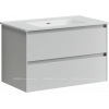 Тумба с раковиной Sancos Cento, 79 см., эмаль белый, CN80W