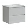 Тумба с раковиной Sancos Libra, 59 см., эмаль белый, LB60W
